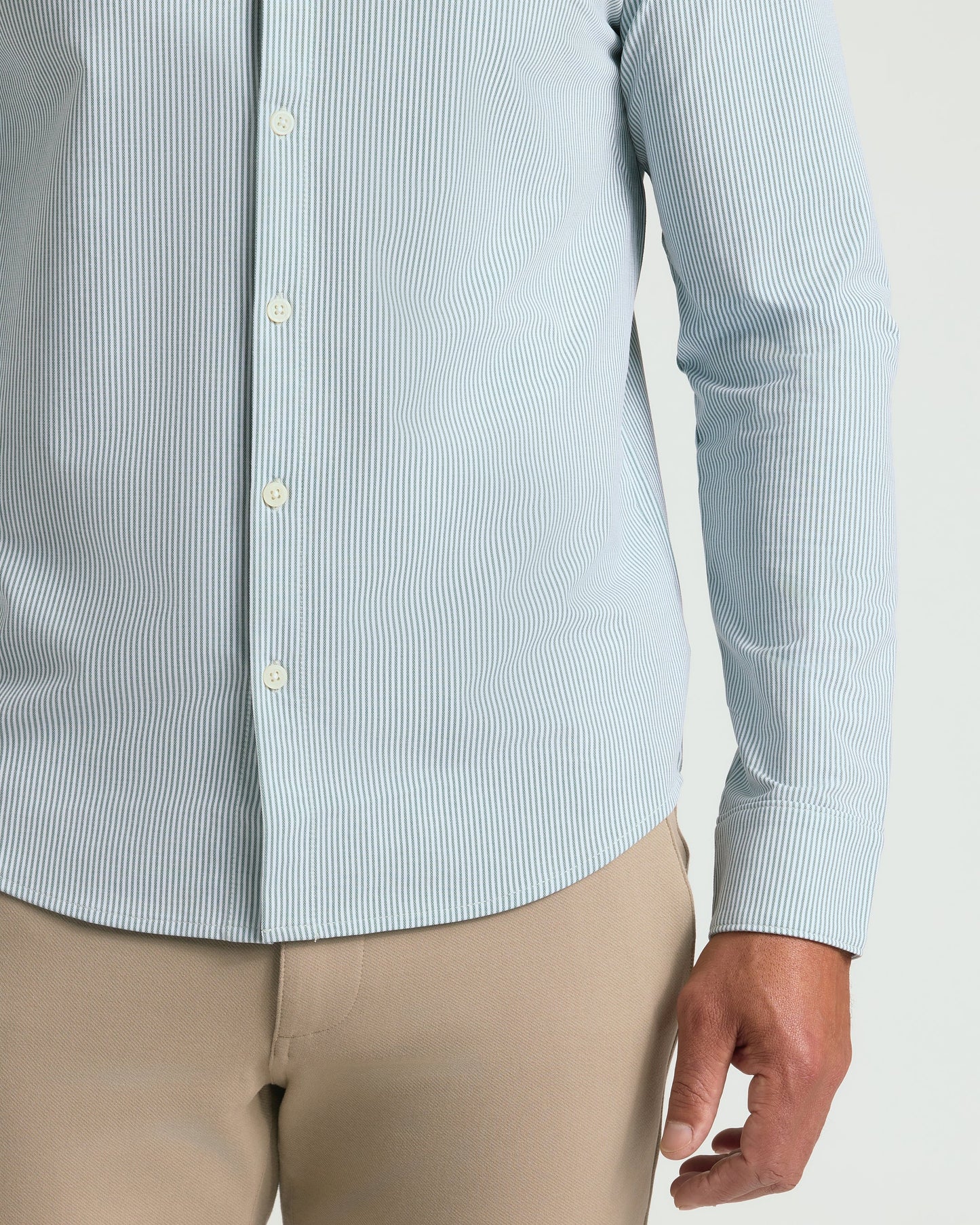 Juniper Stripe Classic Stretch Oxford 2.0