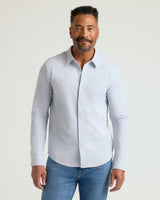 Steel Stripe Stretch Oxford 2.0
