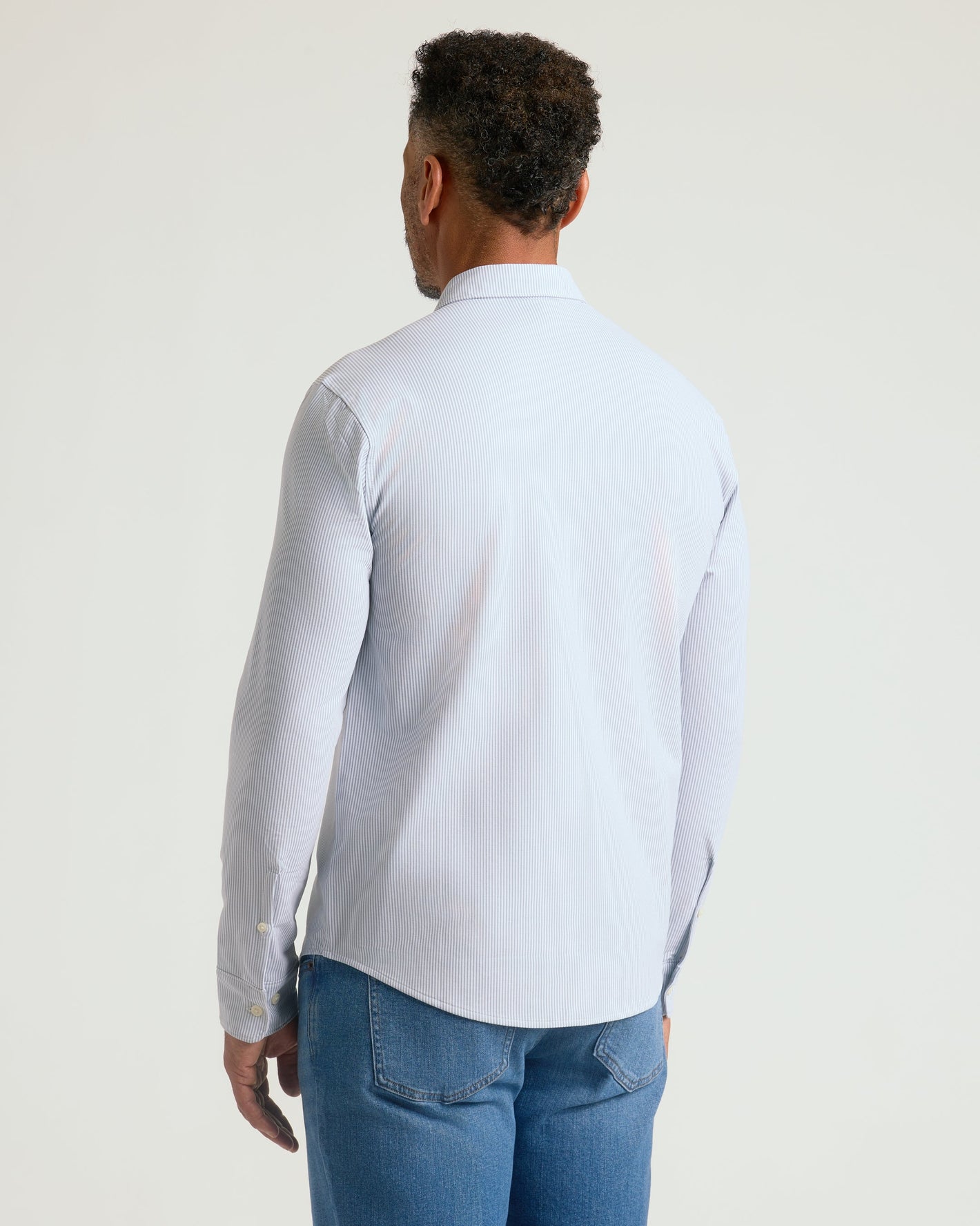 Steel Stripe Stretch Oxford 2.0