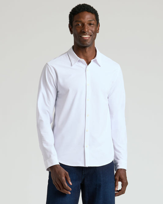 White Classic Stretch Oxford 2.0