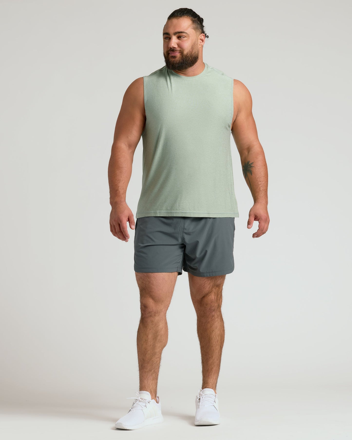 Lichen Sleeveless Active Muscle Tee