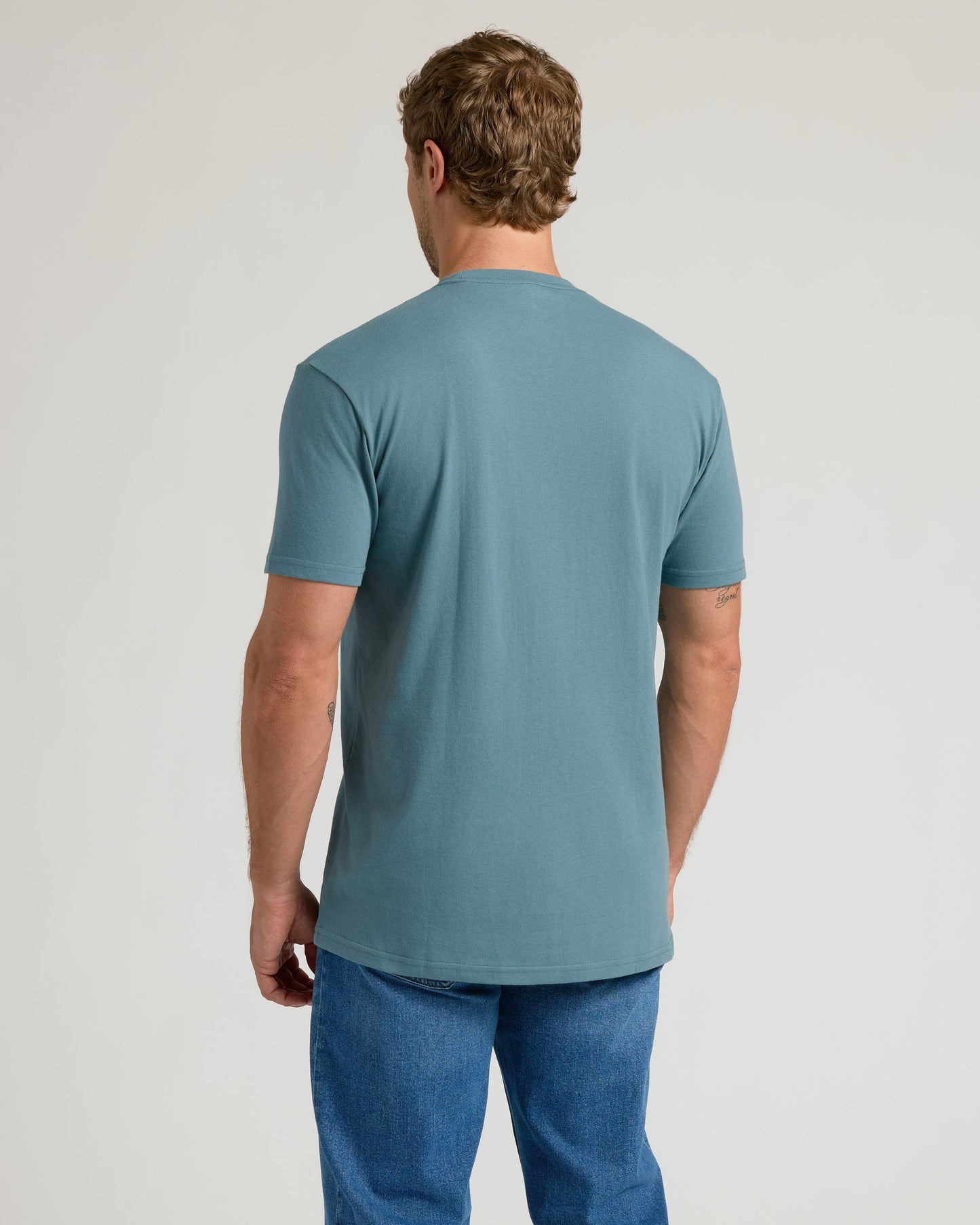 Ashblue Pocket Crew Tee
