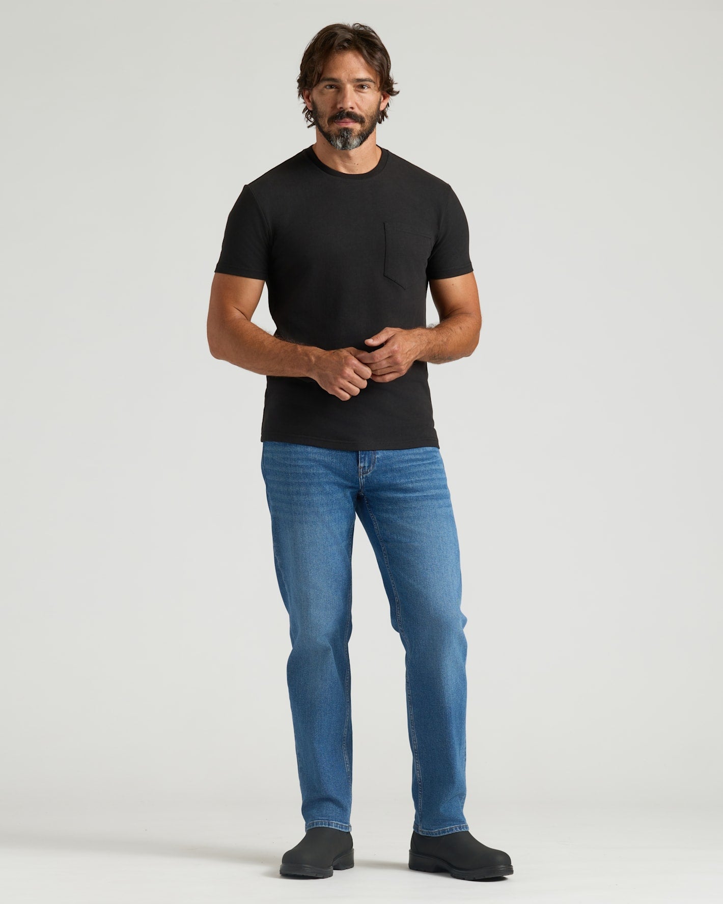 Black Heavyweight Pocket Crew