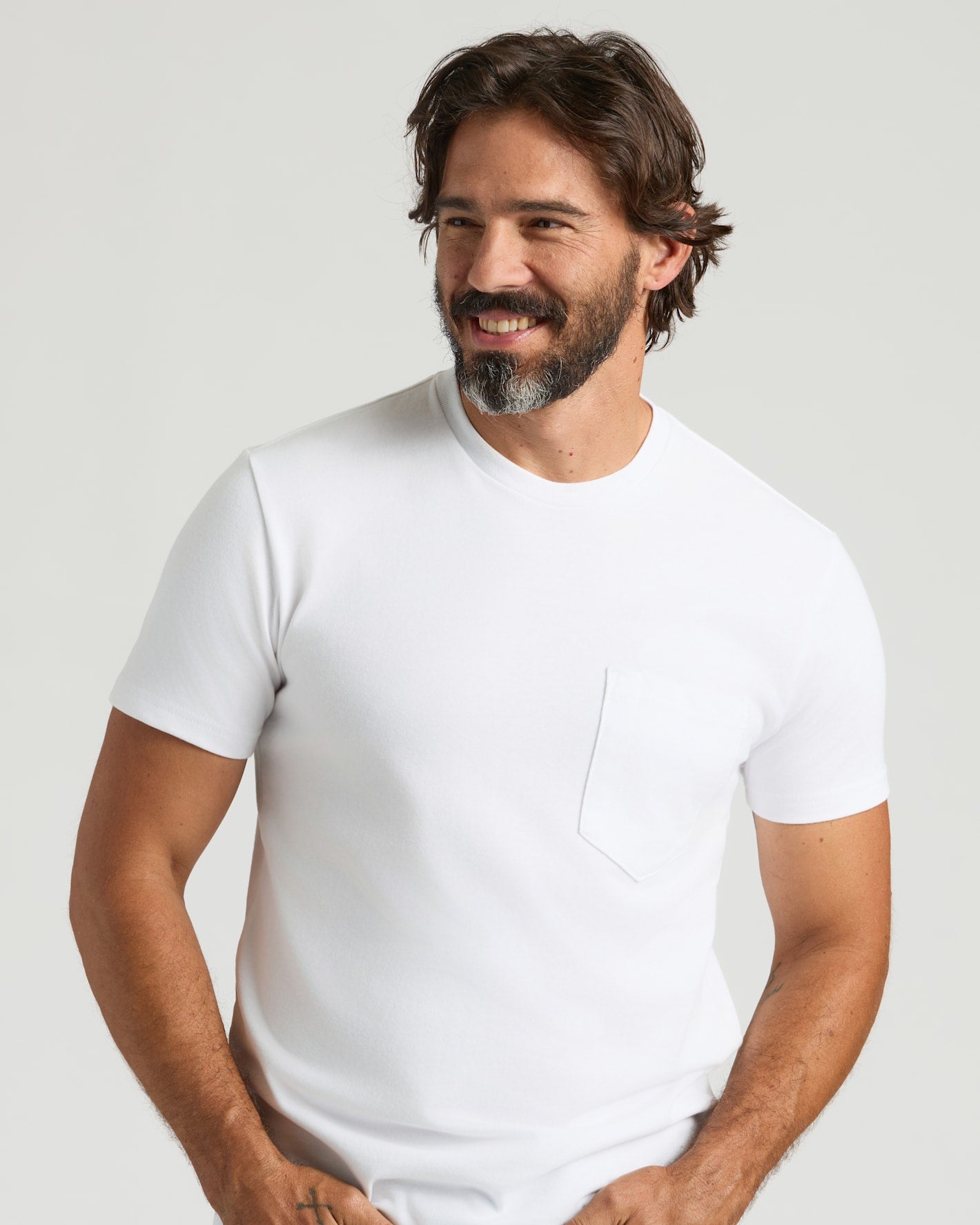 White Heavyweight Pocket Crew
