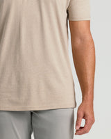 Heather Fennel Tall Straight Hem Crew Neck T-Shirt
