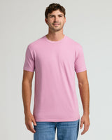 Heather Mauve Tall Straight Hem Crew Neck T-Shirt