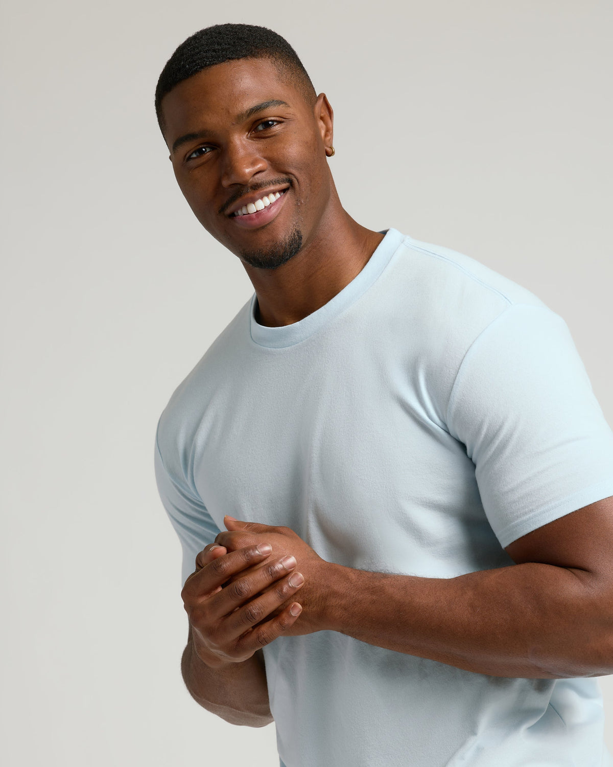 Icicle Tall Straight Hem Crew Neck T-Shirt