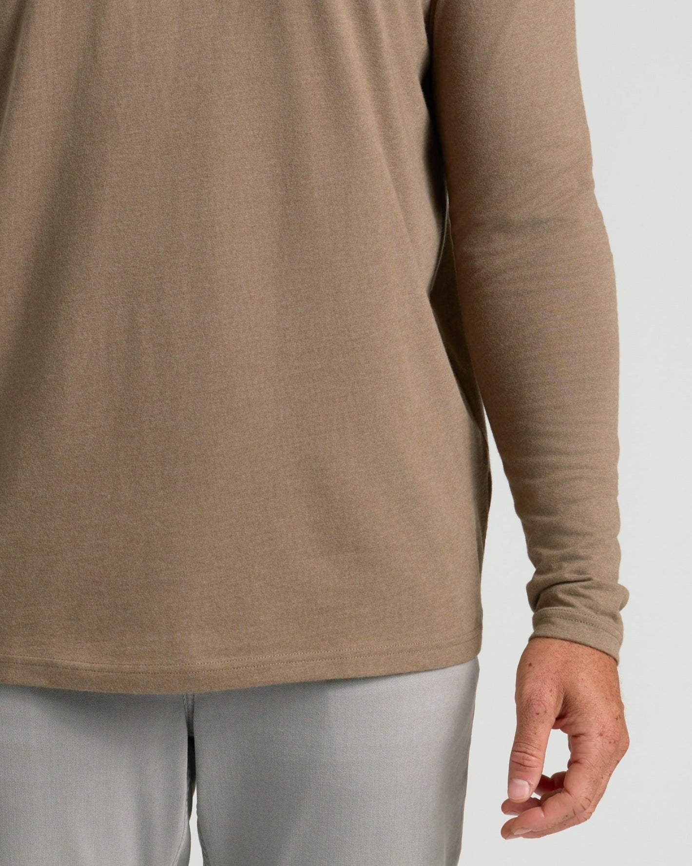 Dark Heather Sagewood Tall Long Sleeve T-Shirt