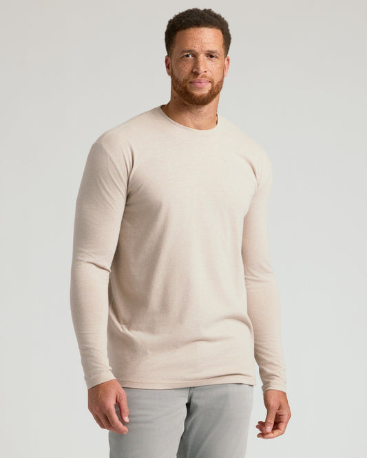 Heather Truffle Tall Long Sleeve T-Shirt