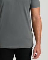 Carbon Tall Short Sleeve Classic V-Neck