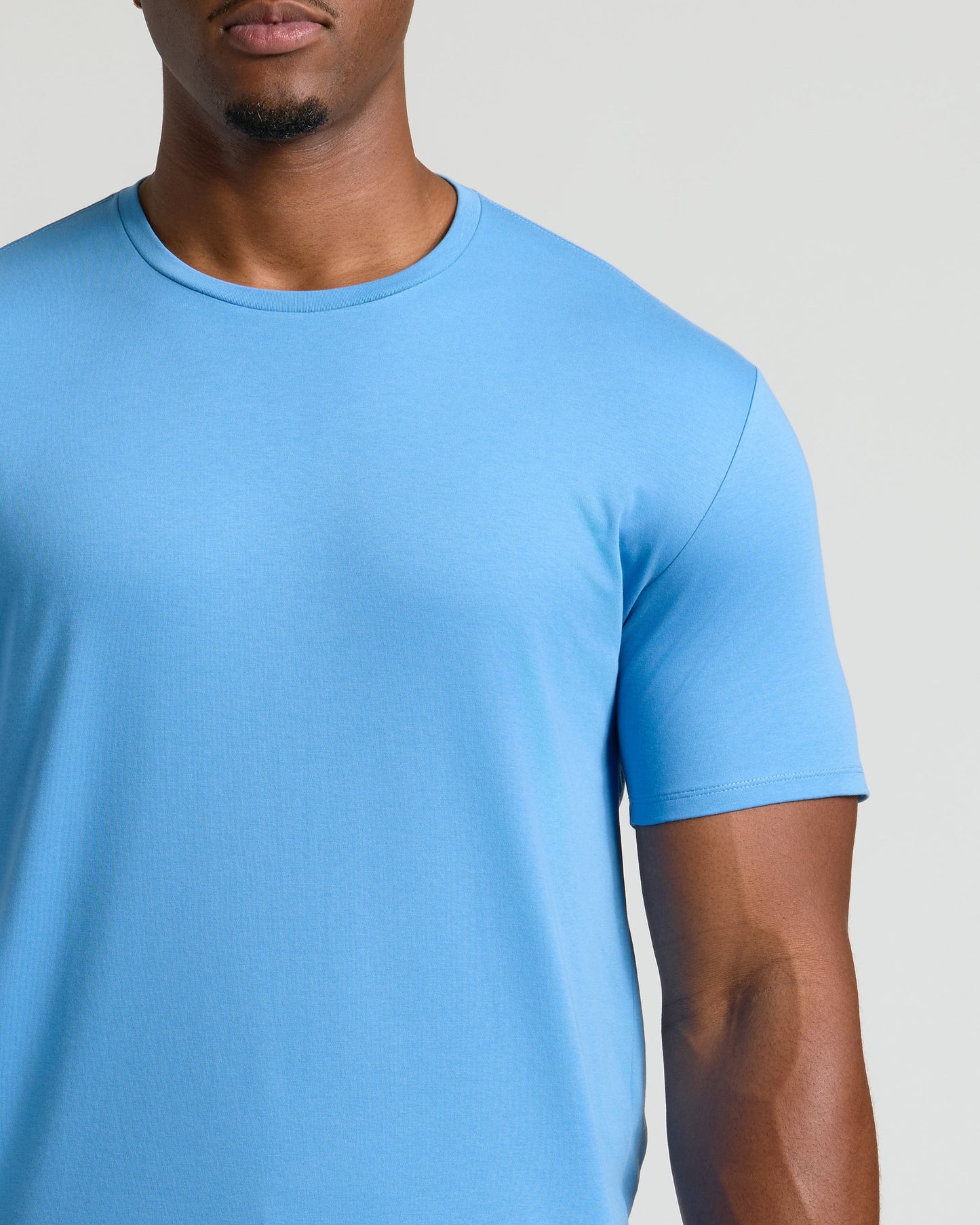 Cerulean Tall Pima Crew Neck
