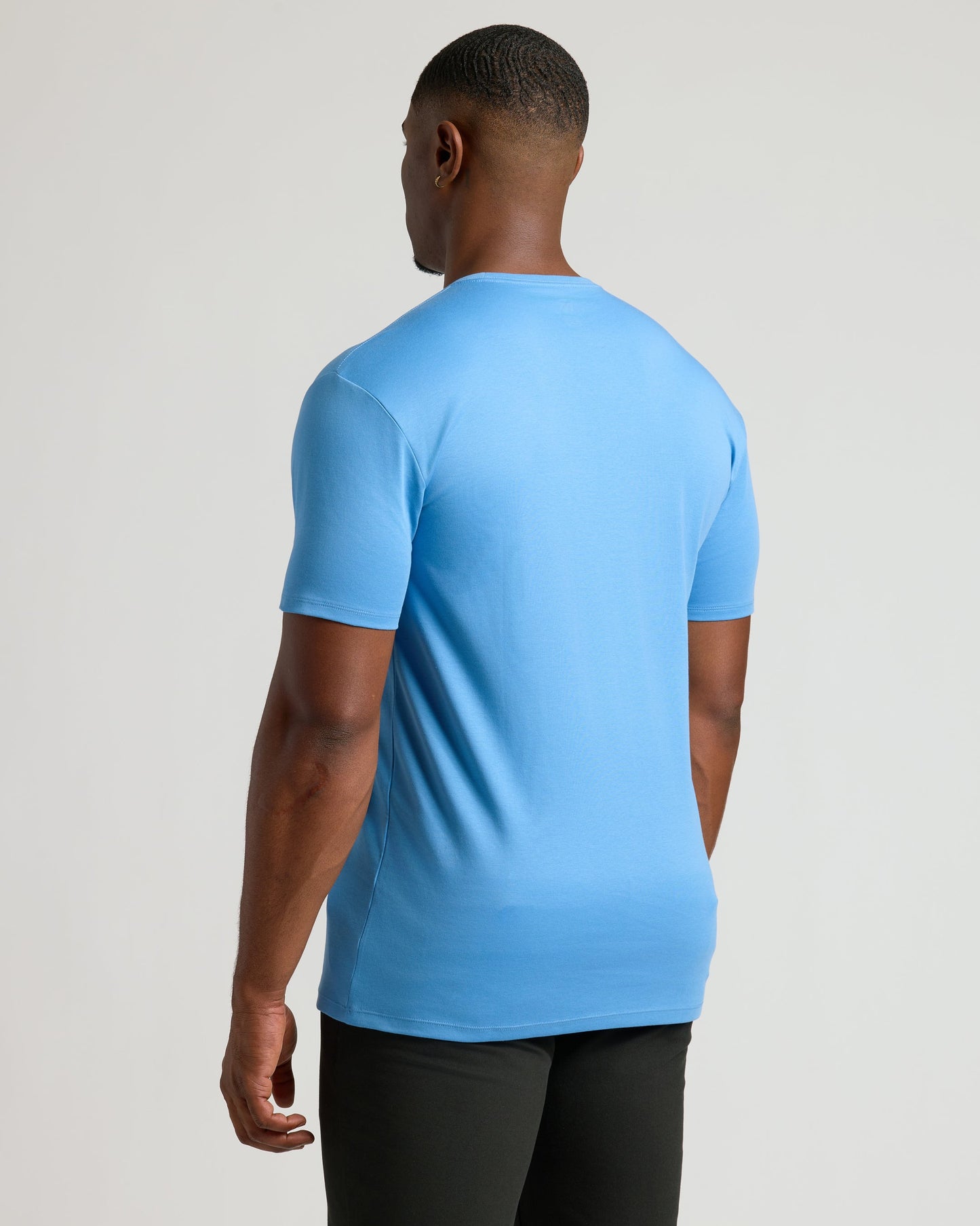 Cerulean Tall Pima Crew Neck