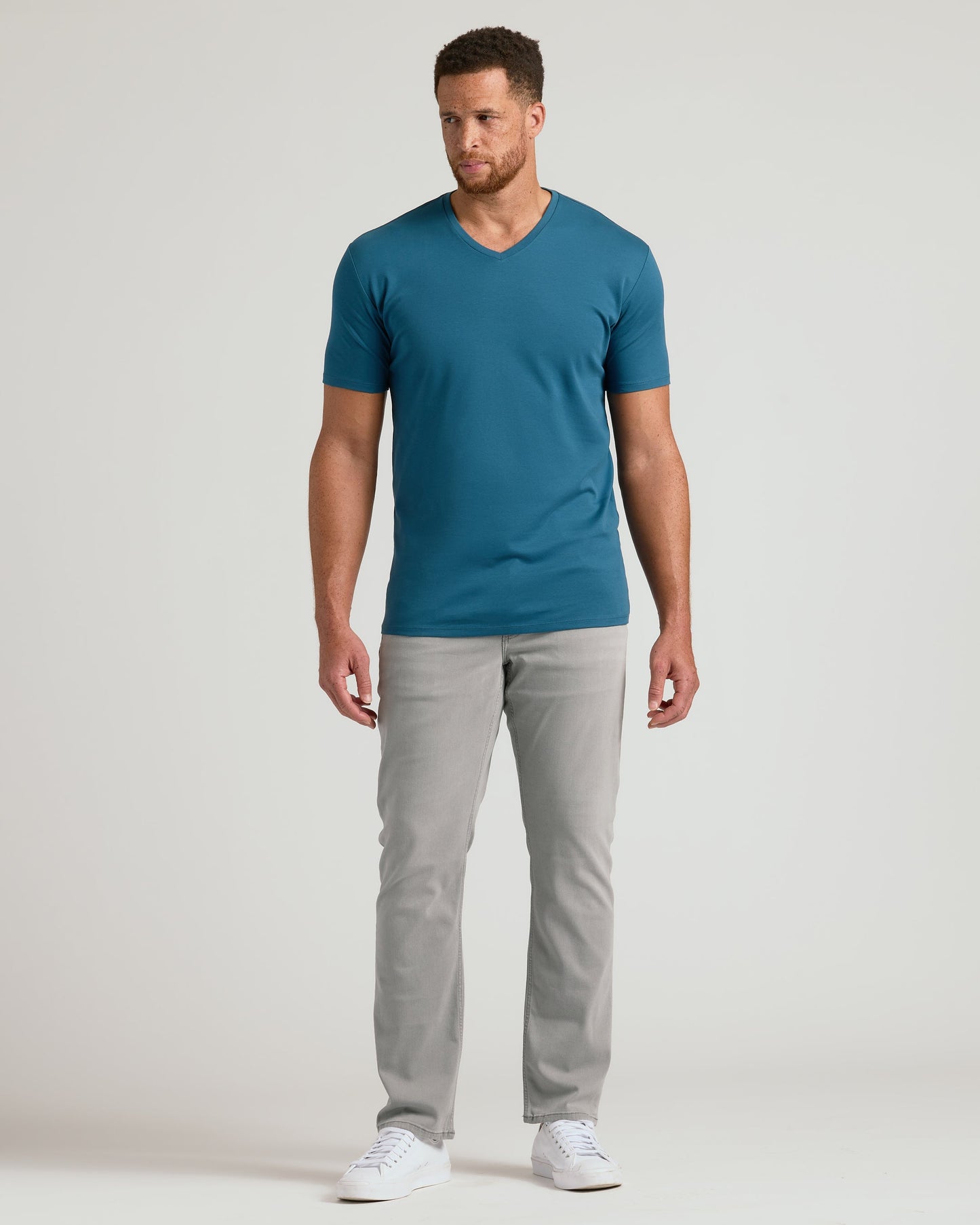Lagoon Tall Pima V-Neck