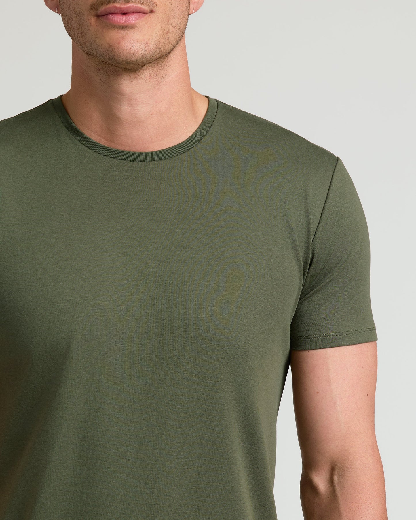 Grove Tall Pima Crew Curved Hem