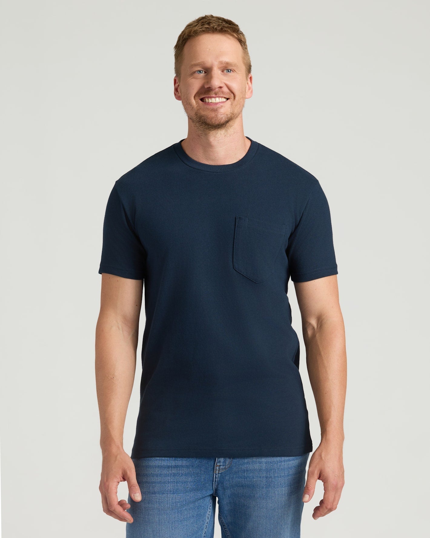 Navy Tall Heavyweight Pocket Crew | Navy Tall Heavyweight Pocket Crew ...