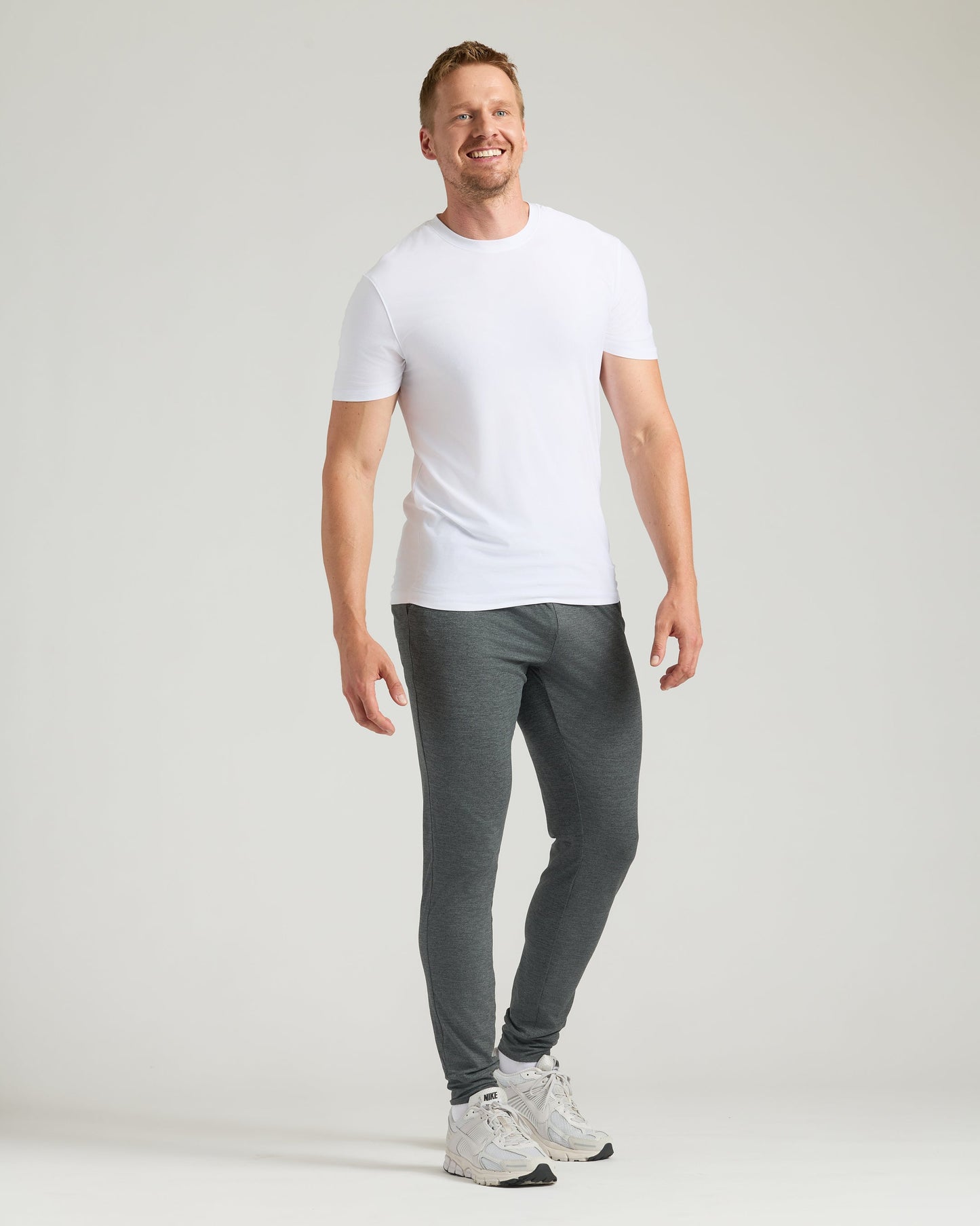 Charcoal Heather Gray Tall Active Joggers