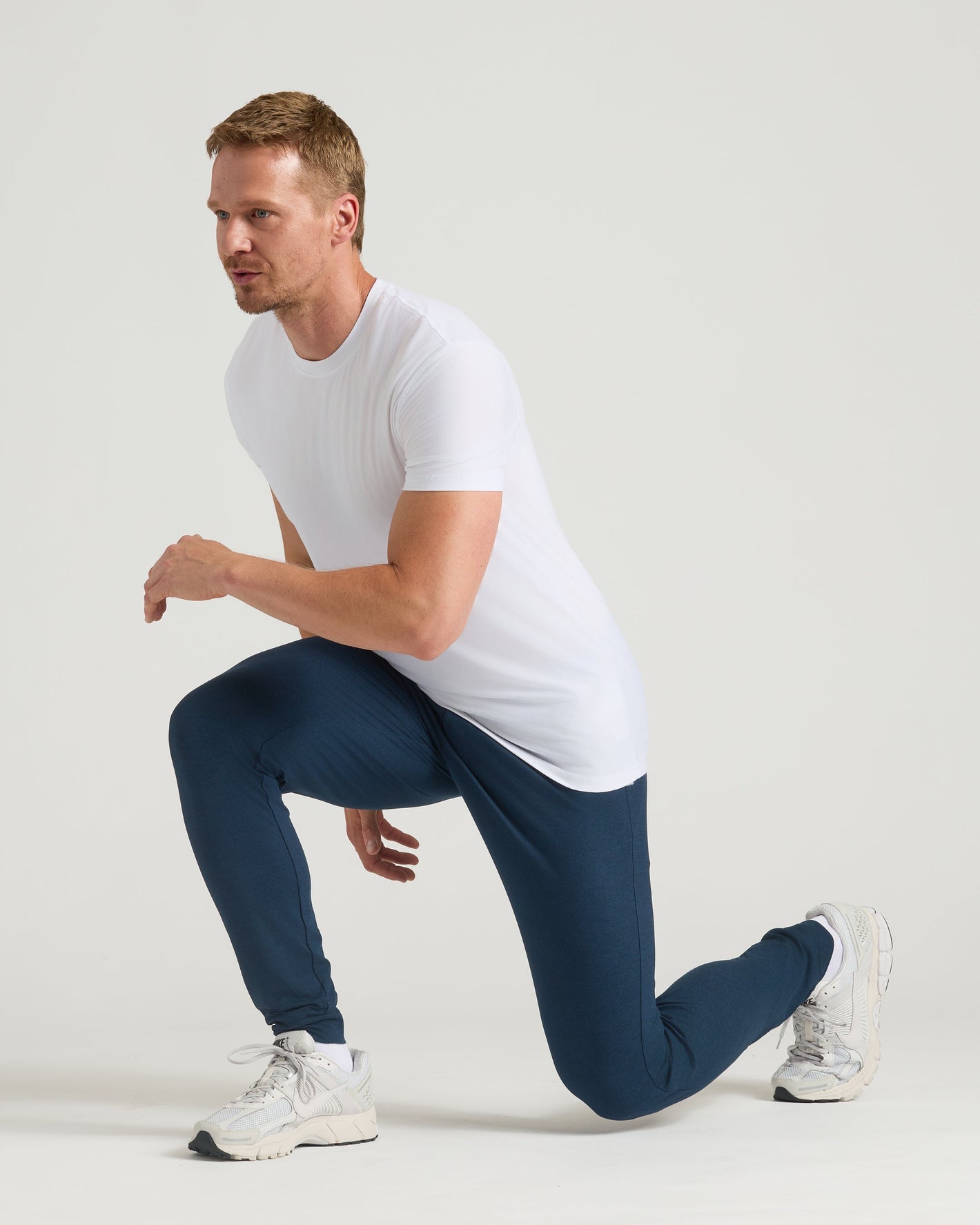 Dark Heather Navy Tall Active Joggers