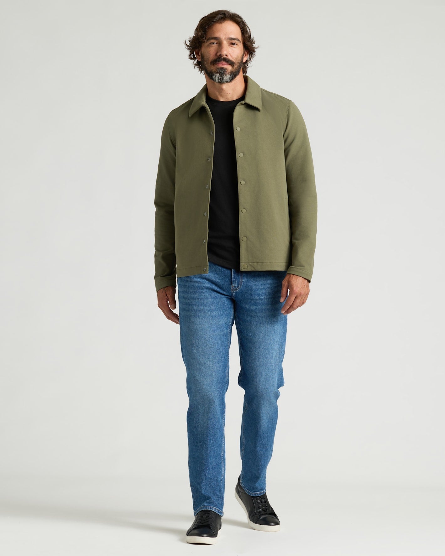 Military Green Casual Jacket