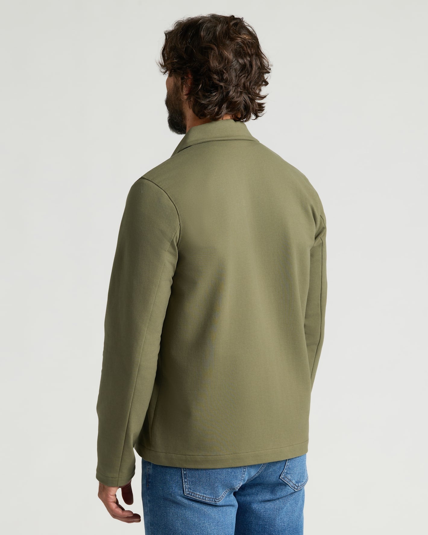 Military Green Casual Jacket