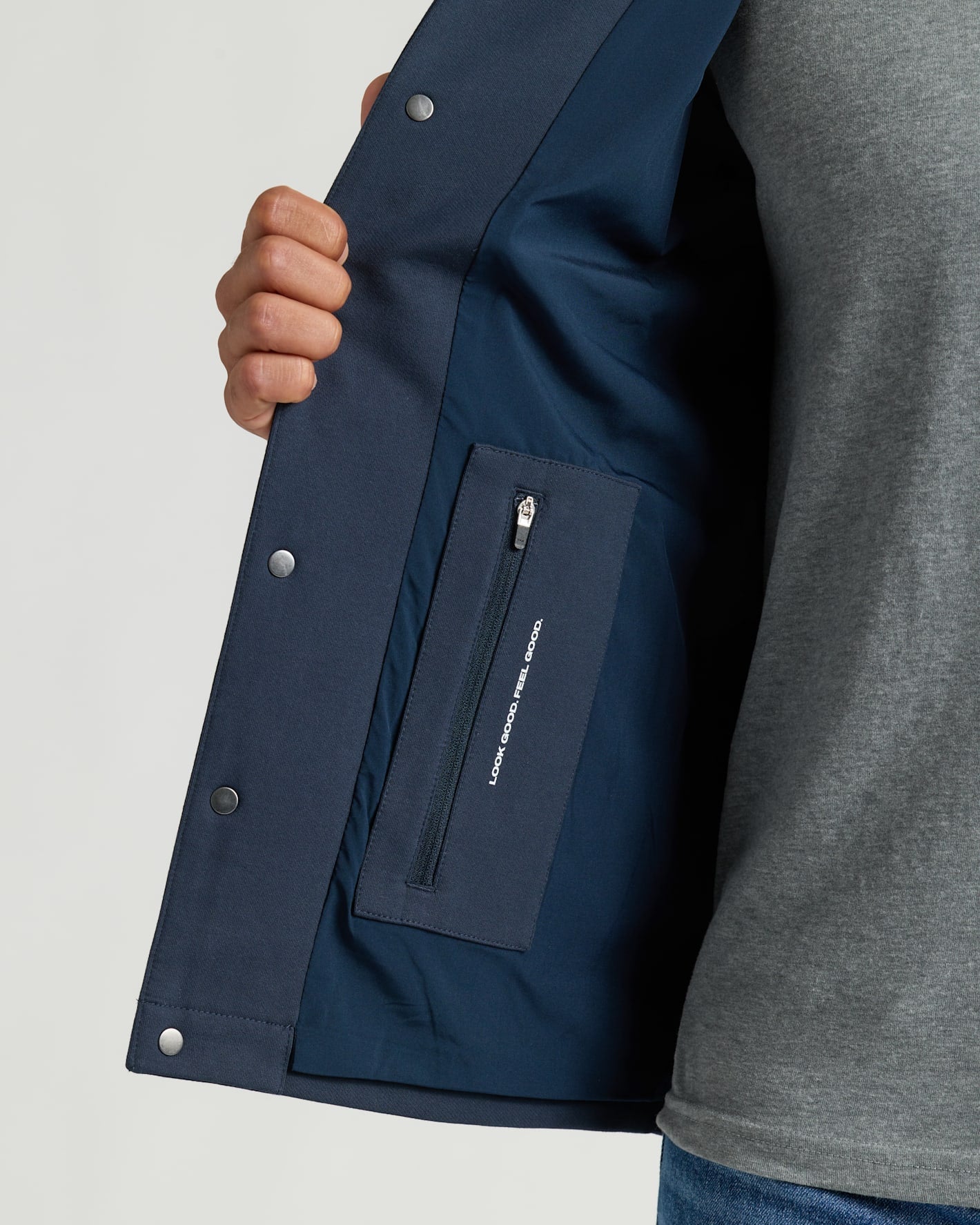 Navy Casual Jacket