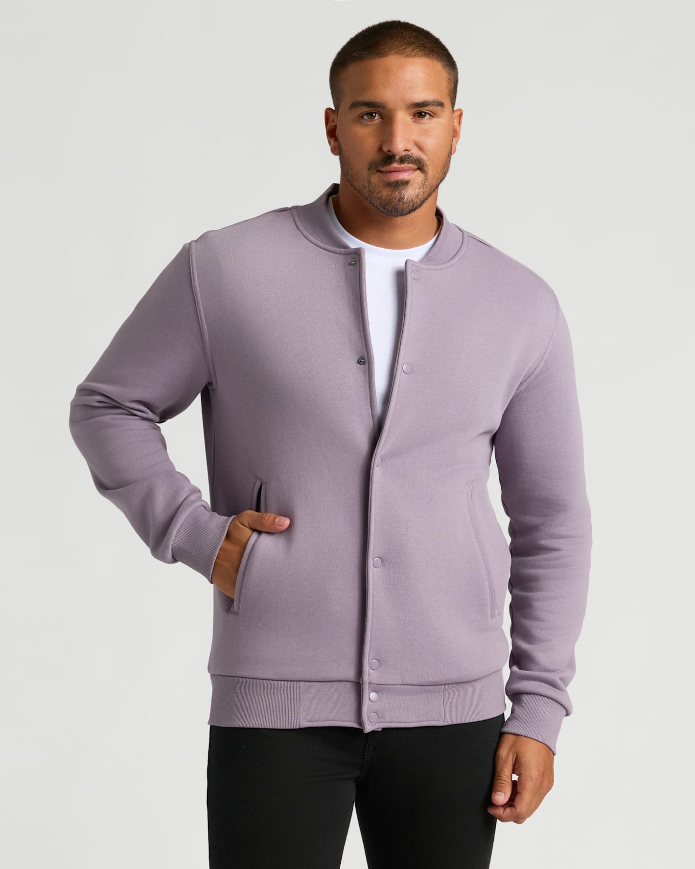 Thistle Fleece Bomber Jacket