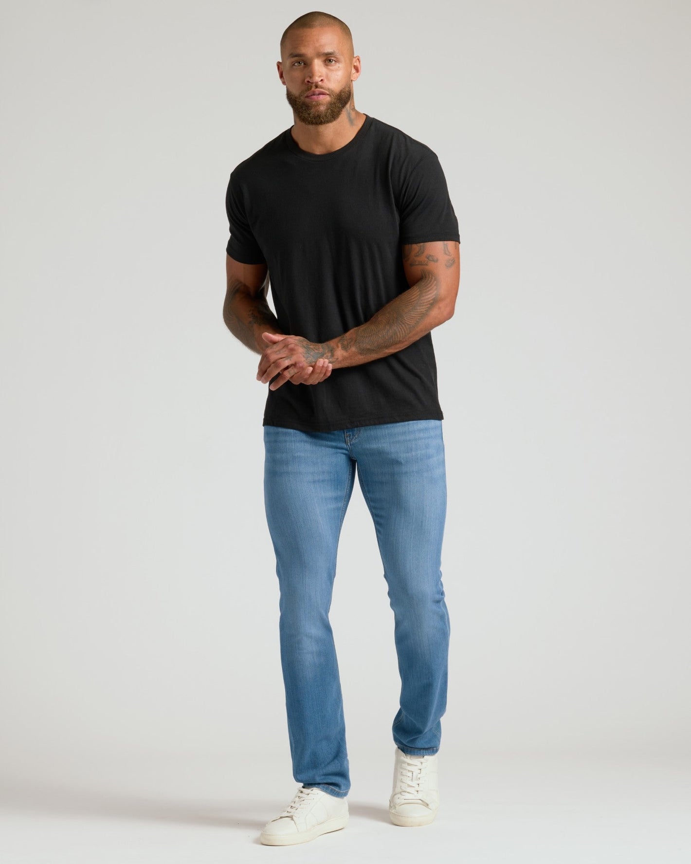 Medium Indigo Wash Slim Comfort Stretch Jeans