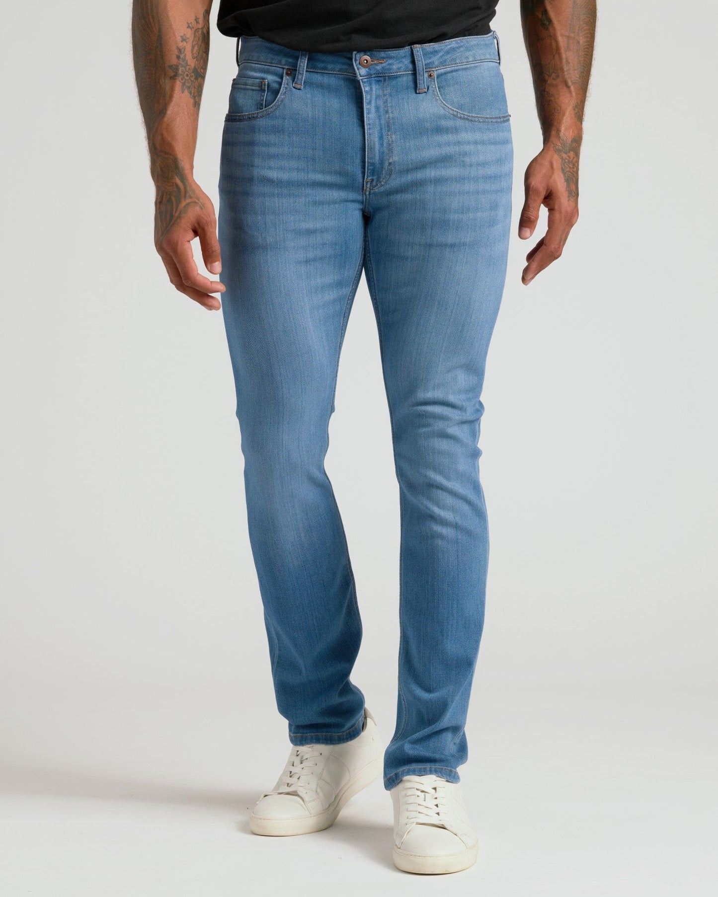 Medium Indigo Wash Slim Comfort Stretch Jeans