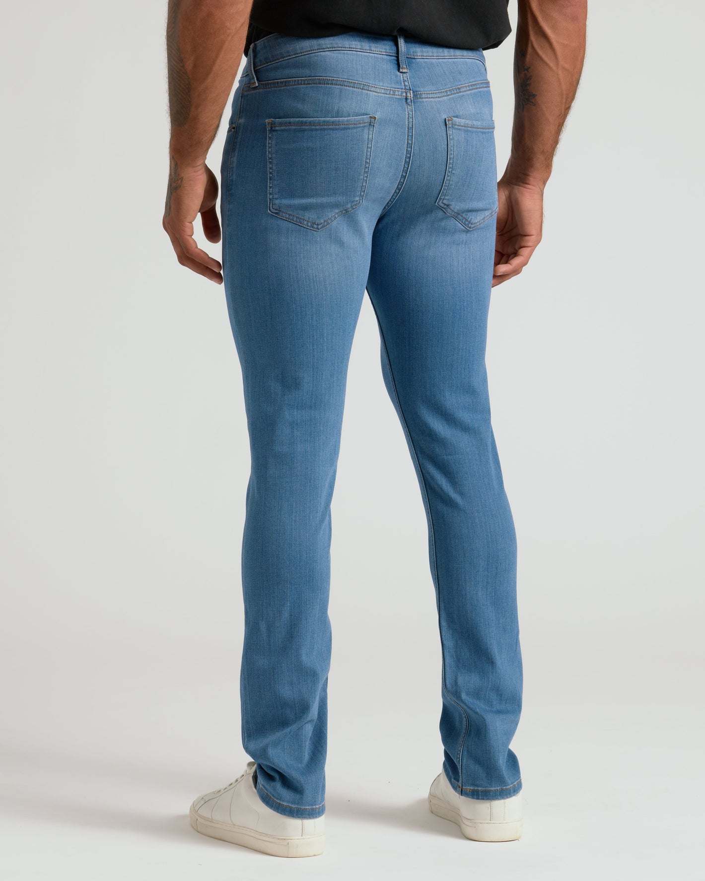 Medium Indigo Wash Slim Comfort Stretch Jeans