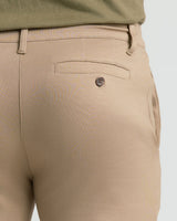 Khaki Slim Comfort Knit Chino Pant