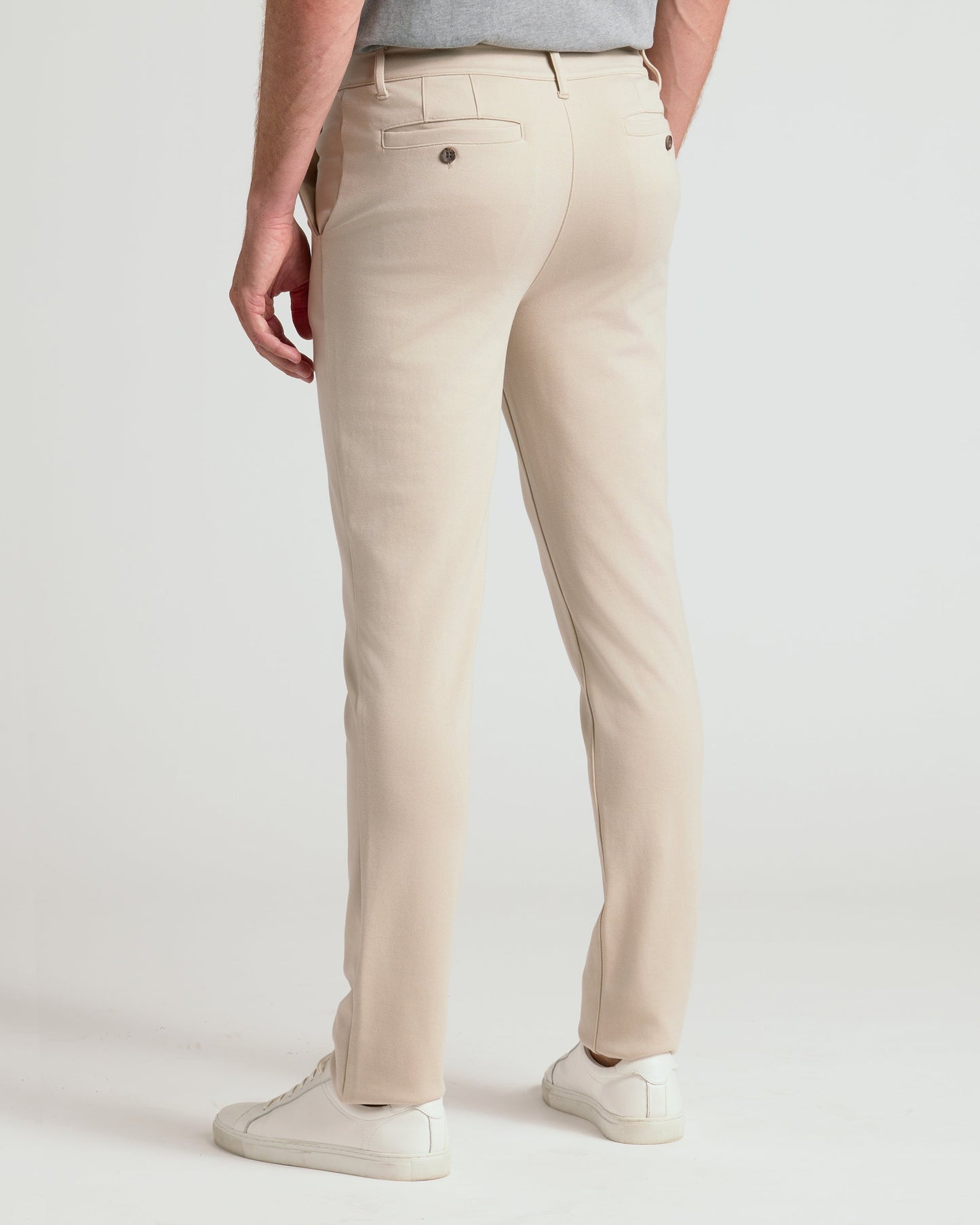 Sandstone Slim Comfort Knit Chino Pant