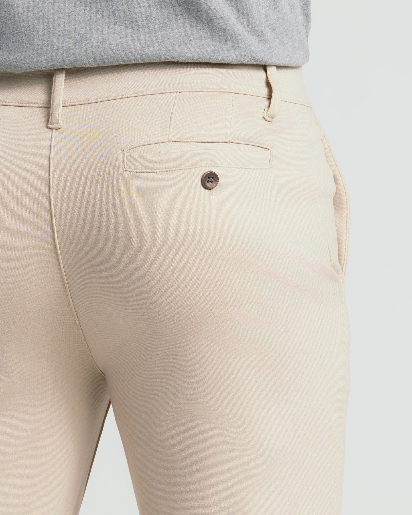 Sandstone Slim Comfort Knit Chino Pant