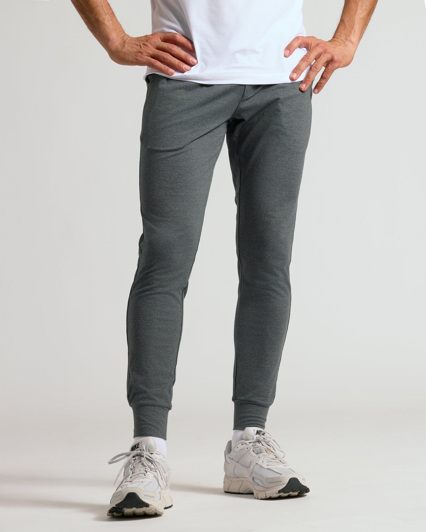 Charcoal Heather Gray Active Joggers