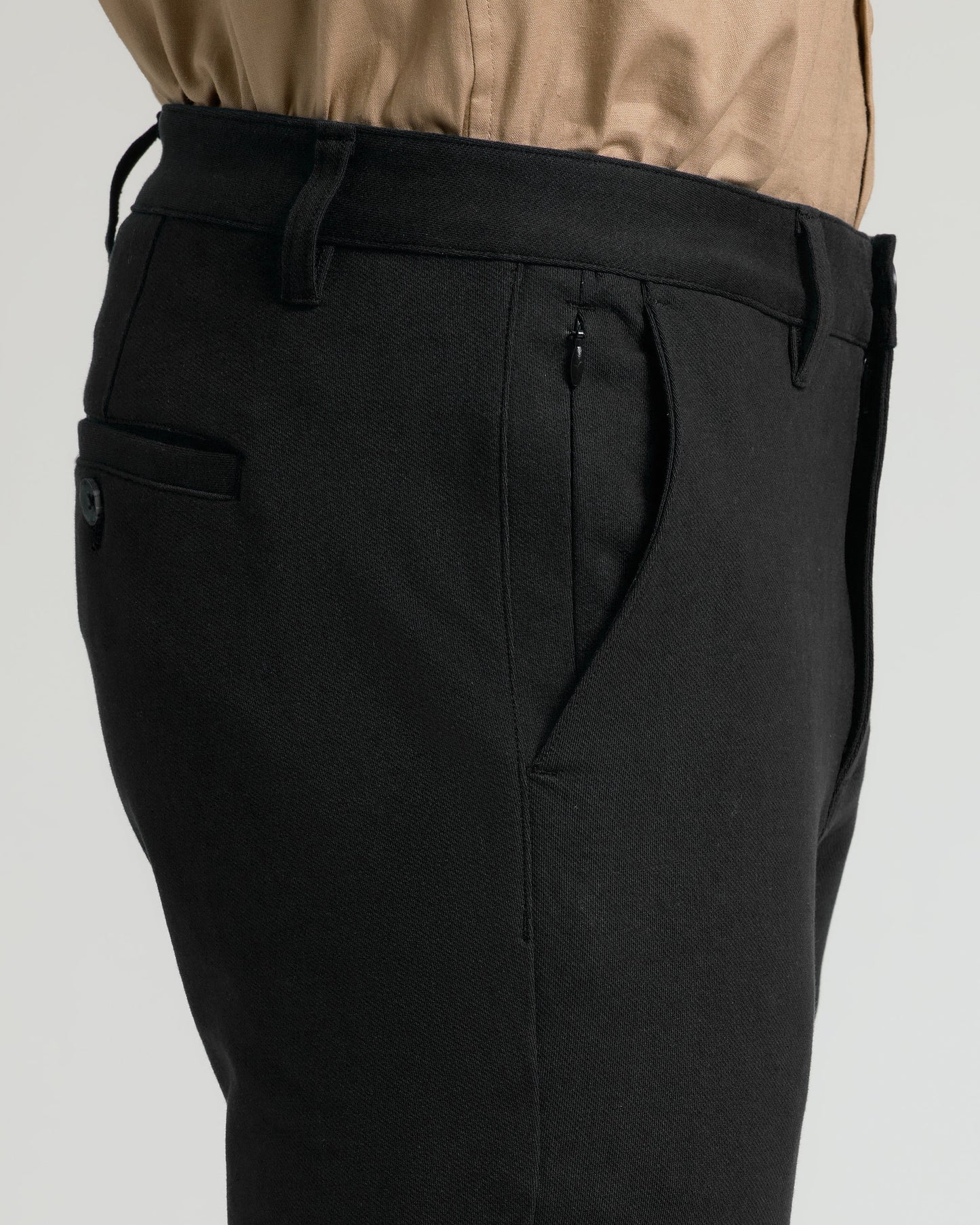 Black Slim Chino Pants 2.0