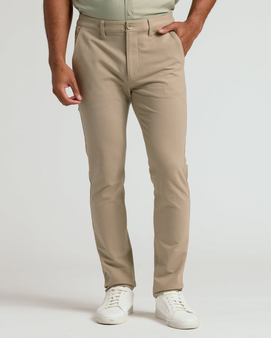 Khaki Slim Chino Pants 2.0