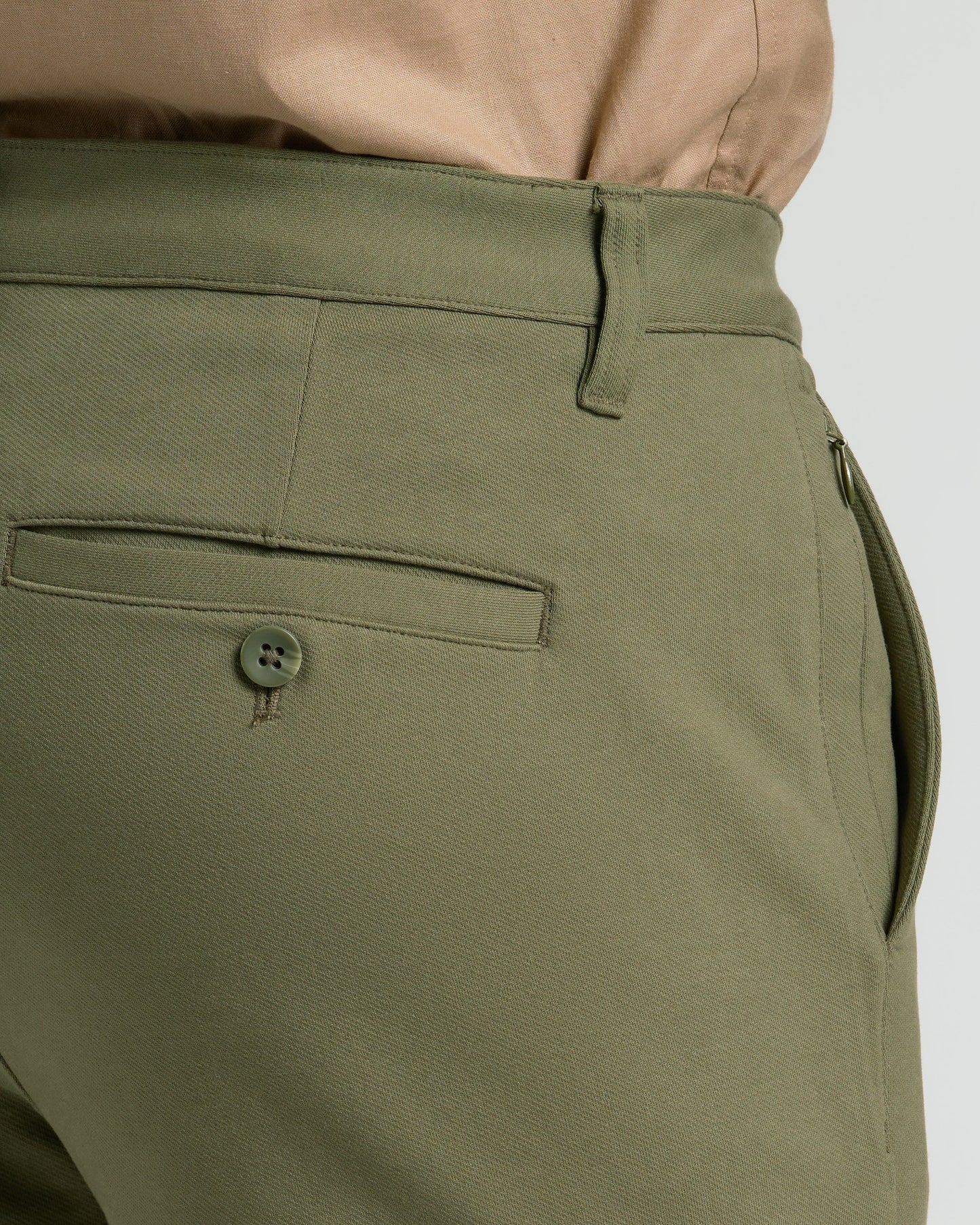 Military Green Slim Chino Pants 2.0
