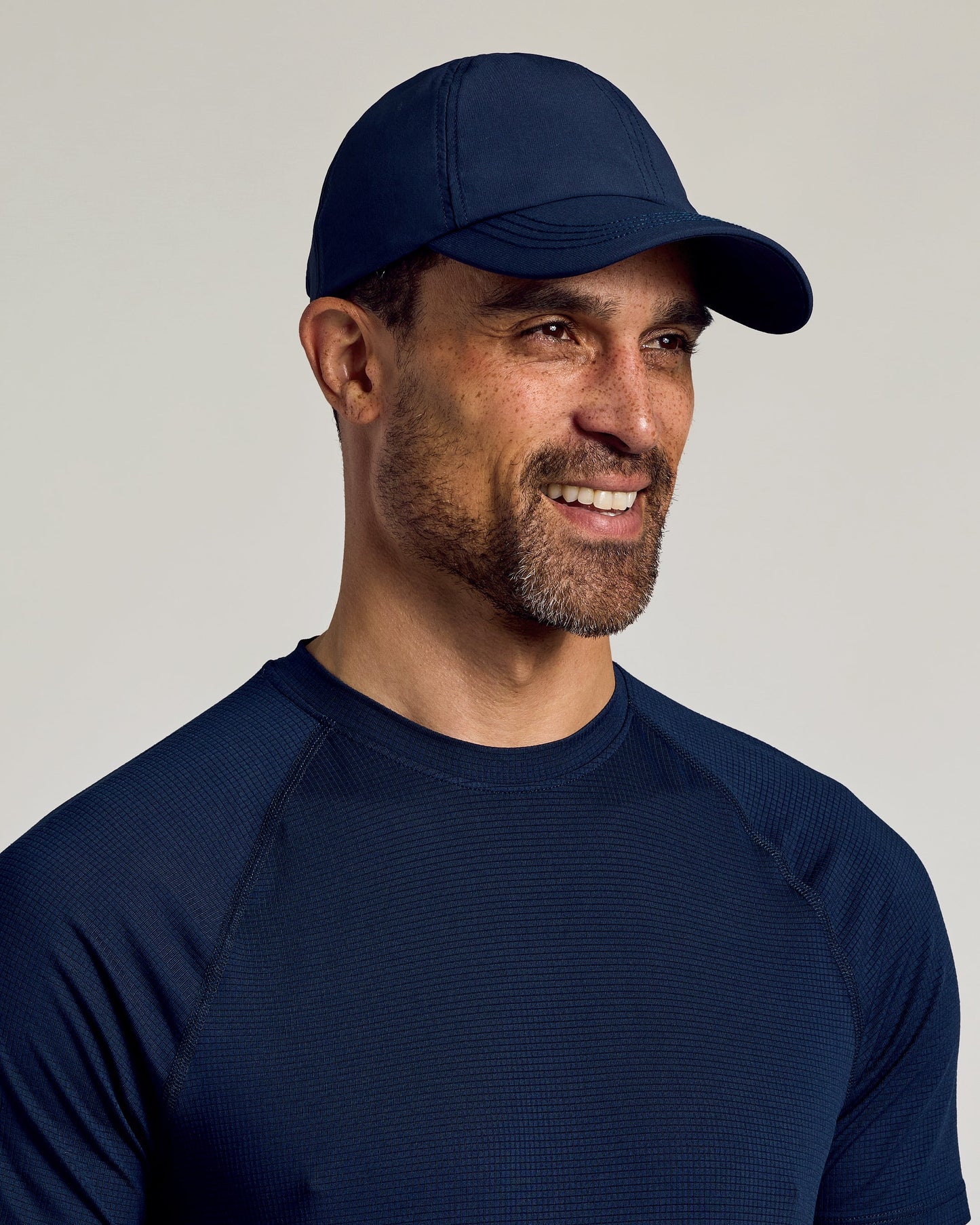 Navy Active Running Cap