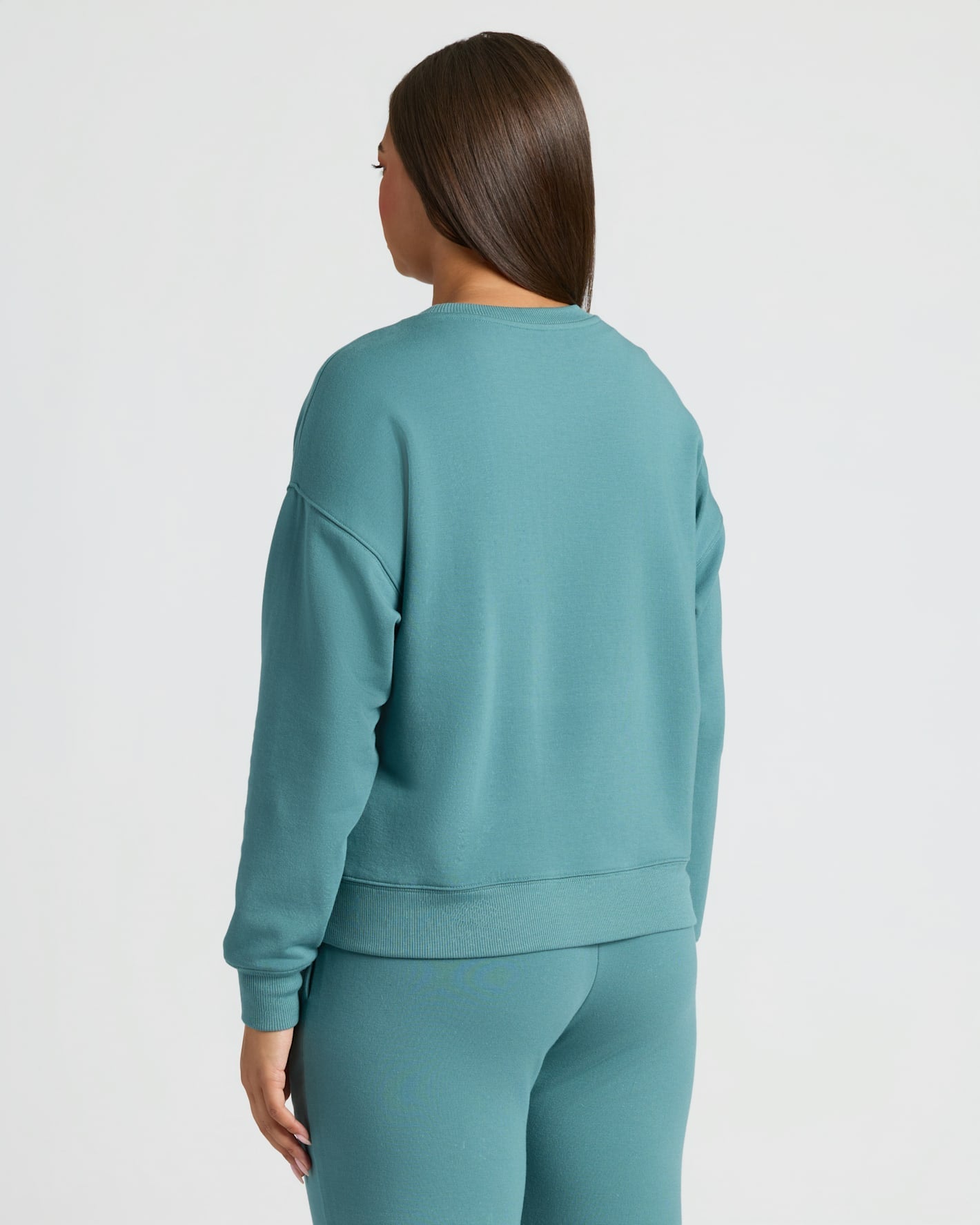 Womens Stormcloud Slouch Pullover Crew