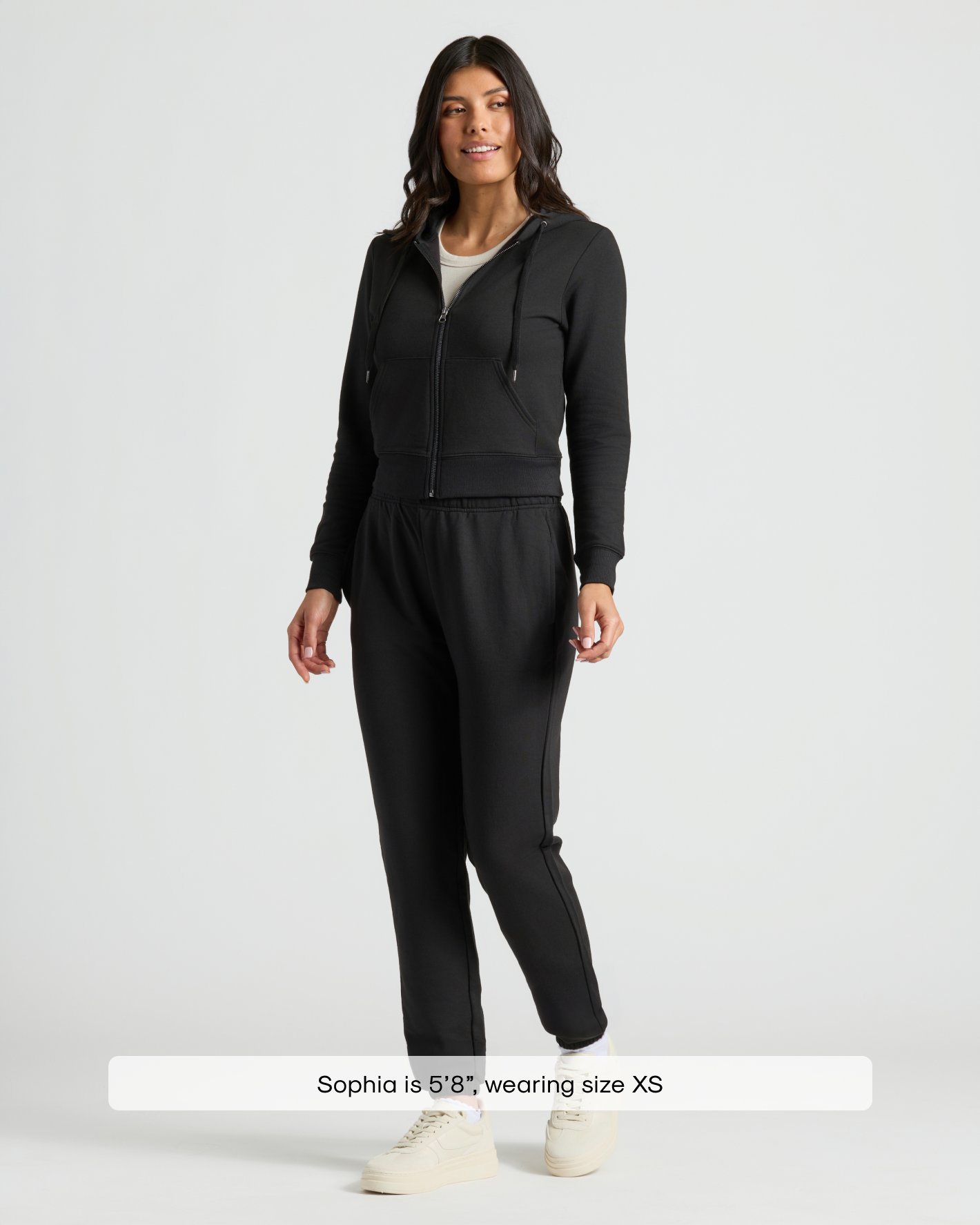 Womens Black Relaxed Joggers