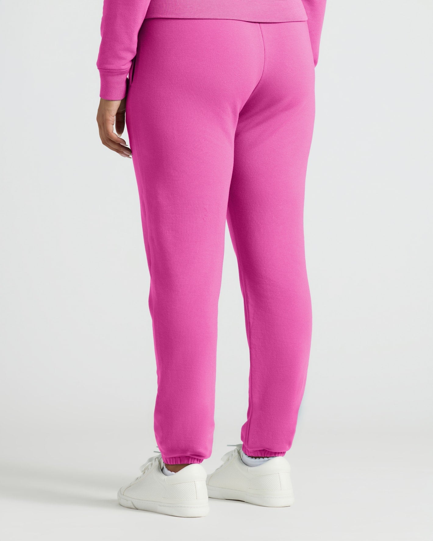 Womens Electric Fuchsia Relaxed Joggers